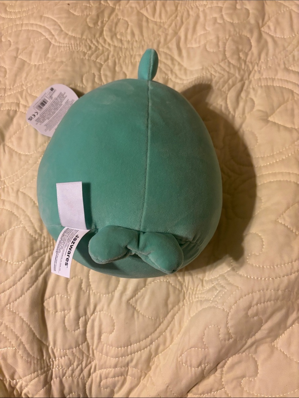 Squishmallows Perry Blue Plush with Red Surfboard and Black Sunglasses - Picture 4 of 10